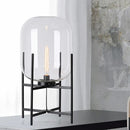 Axyaa Glass Table Lamp: Modern Creative Decoration LED Bedside Light Fixtures