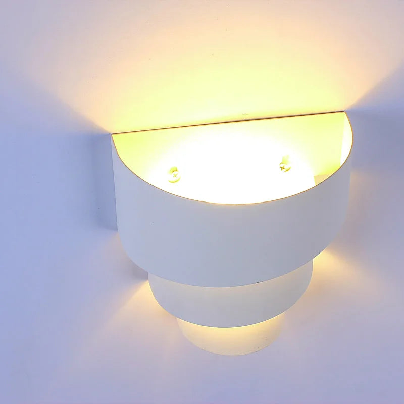 Axyaa Modern Bedroom Bedside Wall Lights Fashionable Vanity Lighting Home AC110-240V