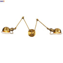 Axyaa Industrial Swing Arm Wall Lamp Sconce Edison Vintage Bedroom Bathroom Mirror
