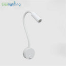 Axyaa LED Bedside Lamp, Wall Light, Night Light, 3W Reading Light for Bedroom or Study Room