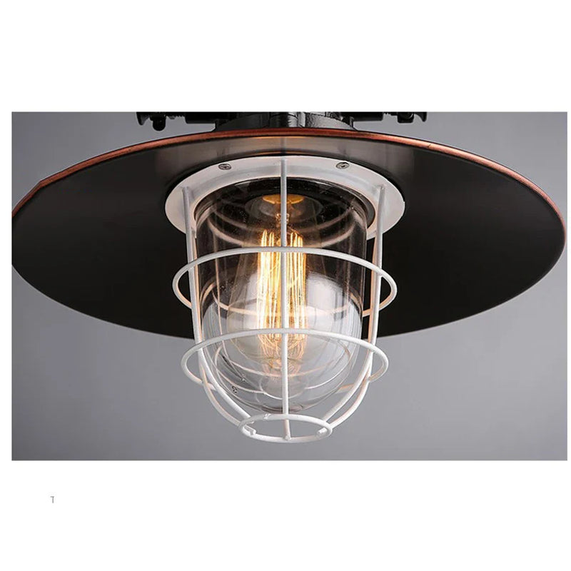 Axyaa Retro Loft Pendant Chandelier for Home and Office Lighting