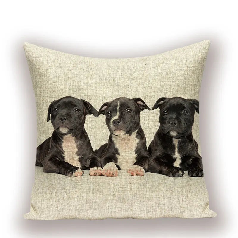 Axyaa Cartoon Cushion Cover 45x45cm - High Quality Pillowcase for Living Room