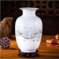 Axyaa Jingdezhen Chinese Ceramic Vase Home Decoration Palace Ornament