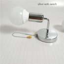 Axyaa Nordic Switch Wall Lamp | Creative Iron Design | Energy-Efficient Staircase & Corridor Light