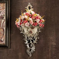 Luxury Palace Wall Hanging Resin Vase Home Decoration by Axyaa