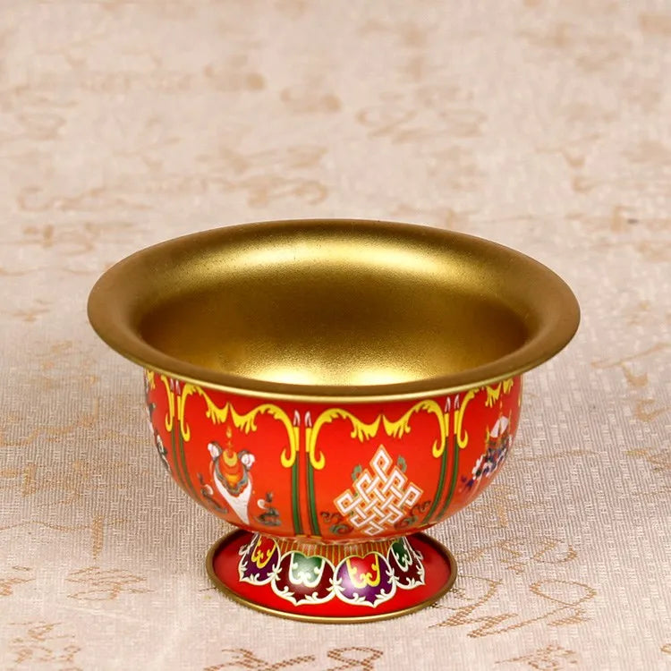 Axya Tibetan Buddha Bowls Tantra Talisman Cups Set