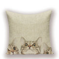 Axyaa Cartoon Cushion Cover 45x45cm - High Quality Pillowcase for Living Room
