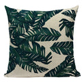 Axyaa Tree Green Cushion Cover: Green Decorative Flower Sofa Car Pillow