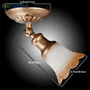 Axyaa Vintage Industrial LED Spot Ceiling Light for Home Store Surface Mount