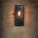 Axyaa Vintage E27 Wall Sconce Light - Retro Loft Bedside Balcony Stair Pub Restaurant Wall Lamp