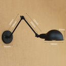 Axyaa Retro Vintage Wall Lamp Industrial Style LED Sconce Rustic Applique