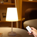 Axyaa LED Desk Lamp with Remote Control, Touch Dimmable, USB Charging