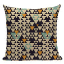 Axyaa Geometric Cushion Covers - Monkey Horse Print, Custom Home Décor, Throw Pillows