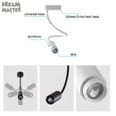Axyaa Zoomable Gooseneck Track Light for Exhibition Gallery - Adjustable Beam Angle Rail Lamp