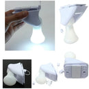 Axyaa LED Pull Cord Wall Night Light for Home Bedroom Closet Lighting