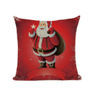 Axyaa Christmas Cushion Cover: Festive Square Pillow Case for Home Xmas Ambience