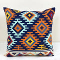 Axyaa Embroidered Kilim Style Cotton Cushion Cover 45x45cm for Sofa Bed