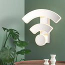 Axyaa Acrylic WIFI Wall Light for Home Decor & Hotel Sconce