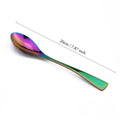 Axyaa Rainbow Stainless Steel Dinnerware Set