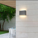 Axyaa Outdoor Waterproof Aluminum LED Wall Lamp Up Down IP65 20W Sconce