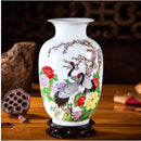 Axyaa Jingdezhen Chinese Ceramic Vase Home Decoration Palace Ornament