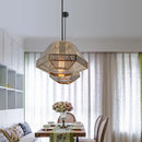 Axyaa LED Drop Pendant Lamp Minimalist Diamond Shape Hanging Light.DataGridViewCellStyle