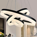 Axyaa LED Ring Pendant Light for Living Dining Room Lighting Fixture
