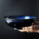 Axya Kiln Glazed Ceramic Ramen Bowl for Family Restaurant, Large Soup Bowl for Noodles