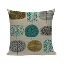 Axyaa Cartoon Plant Sofa Pillowcase - Multicolor Home Decoration