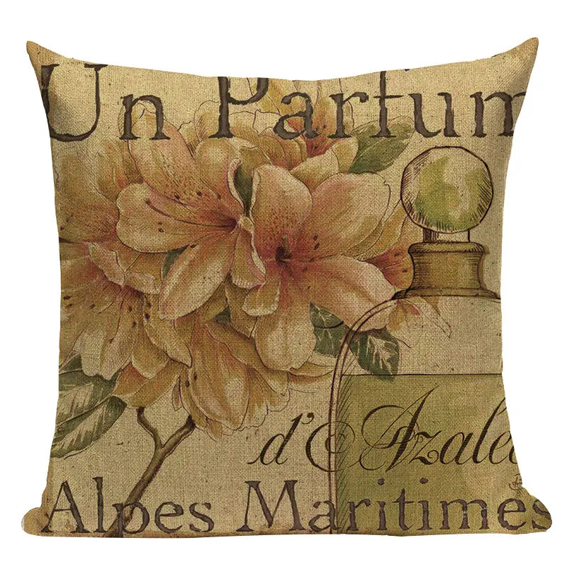 Axyaa Nordic Animal Plant Decorative Pillow Case Covers for Sofa