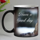 Axyaa Cat Color Changing Coffee Mug, Cute Milk Tea Cup, Surprise Gift for Friends