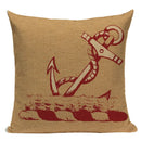 Axyaa Ocean Decor Throw Pillow Cover for Home & Office Furniture