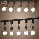 Axyaa Rotating Track Light: Modern E27 Holder Spot Ceiling Lamp