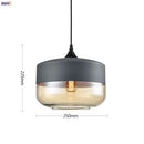 Axyaa Modern Nordic Glass Pendant Lamp for Dinning Room and Bar