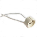 Axyaa Ceramic Gu10 Socket Holder for 110v-220v Bulbs