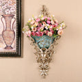 Luxury Palace Wall Hanging Resin Vase Home Decoration by Axyaa