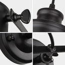 Axyaa Vintage Industrial Wall Sconce with Pull Chain Switch