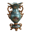 Axyaa Luxury Palace Resin Vase Figurine for Home Decor & Wedding Gift
