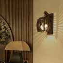 Axyaa Bamboo Wall Lamp: Vintage Chinese Style E27 Wall Sconce Light for Home and Hospitality