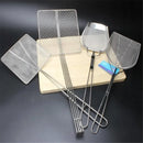 Axya Stainless Steel Mini Fry Basket with Handle ideal for Cooking French Fries and Straining Dregs.