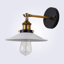 Axyaa American Vintage Wall Lamp 22cm Diameter E27 Bedside Indoor Lights 110V/220V