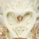 Axyaa Swan Couple Resin Vase with Artificial Flowers Wall Decoration