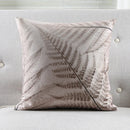 Axyaa Tropical Leaves Herbarium Fern Cushion Cover for Home Decor 45x45cm/30x50cm