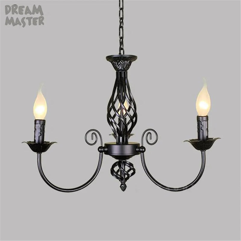 Axyaa Modern Wrought Iron Chandeliers for Dining Living Room Hotel Decor