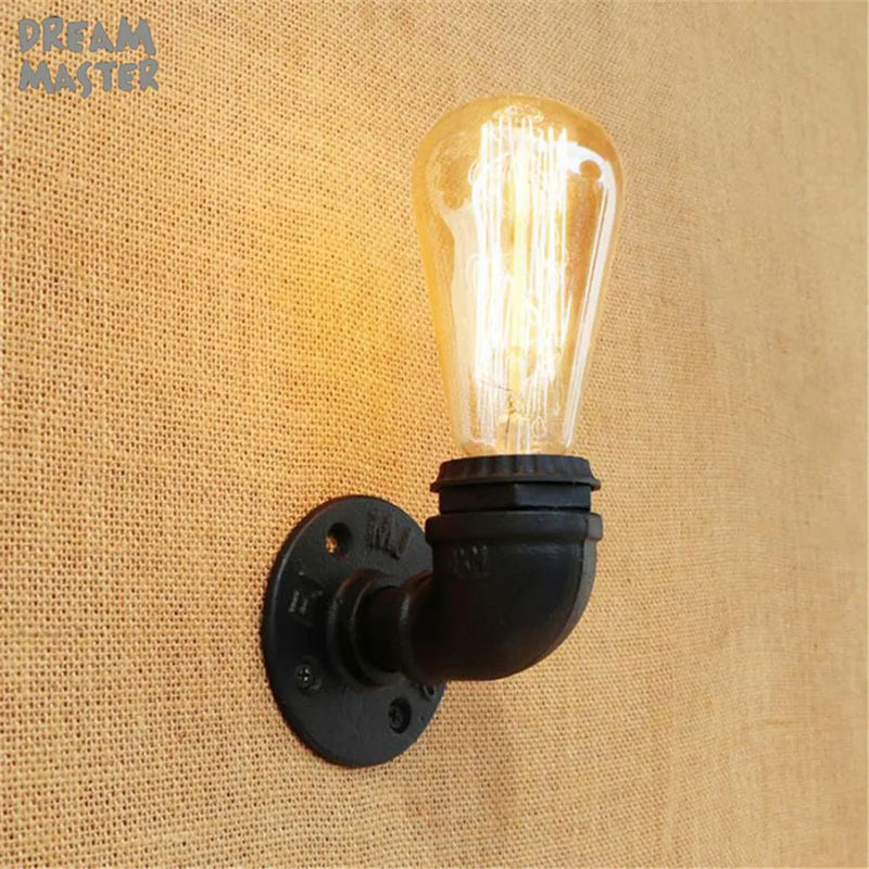 Axyaa Nordic Staris Wall Lamp Mini Edison Bulb Indoor Lighting