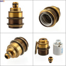 Axyaa Vintage E27 Lamp Holder with LED Light Bulb Compatibility