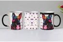 Pop Dogs Heat Reveal Mug, Color Changing Tea Cup, Magic Beer Mugs - Axyaa Brand