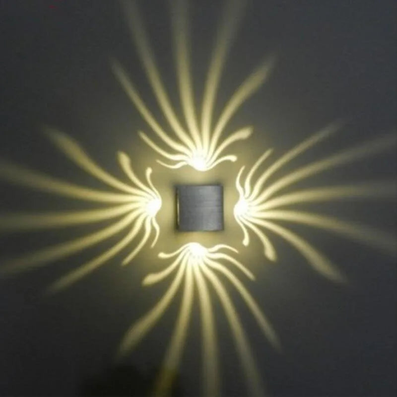 Axya 3W LED Wall & Ceiling Lamp for Home & KTV/Bar Decoration