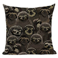 Axyaa Pug Dog Cat Bird Cushion Cover Sleep Dog Throw Pillow Cover