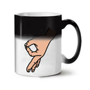 Axyaa Color Changing Magic Temperature Heat Sensitive Coffee Mug